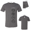 T-shirt design for ELEMENT/Rather Dashing Games.